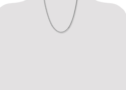 Sterling Silver Domed w/ Side D/C Curb Chain (Style QRC120-20)