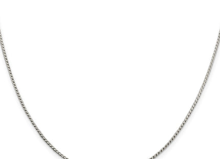 Sterling silver franco link chain, alternate view