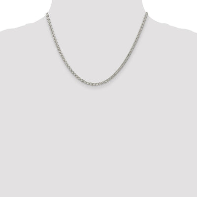 Sterling Silver Rambo Chain, 18 x 3.3mm (0-18)