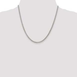 Sterling Silver Rambo Chain (Style QRM060-20)