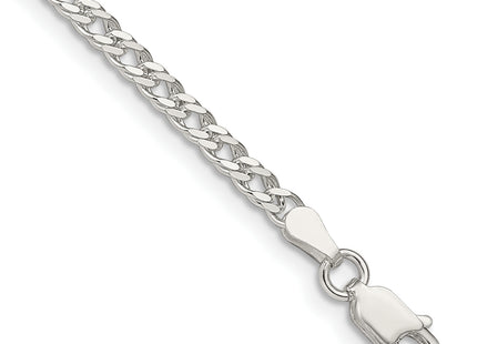 Sterling Silver Rambo Bracelet, 7 x 3.3mm
