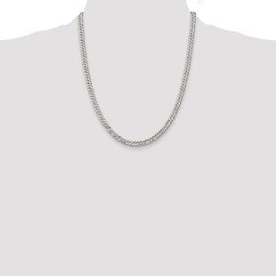 Sterling Silver Rambo Chain (Style QRM100-22)