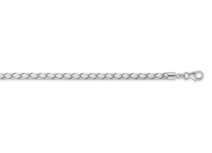 Sterling Silver Bracelets Style QRS4049WHT - Classique Jewelry Inc.