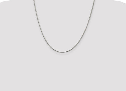 Sterling silver snake link chain