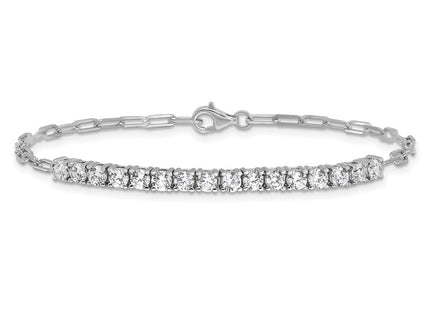 Sterling Silver Bracelets Style QSH104 - Classique Jewelry Inc.