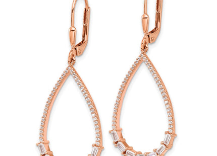 Sterling Silver Earrings Style QSH111 - Classique Jewelry Inc.