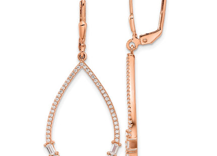 Sterling Silver Earrings Style QSH111 - Classique Jewelry Inc.