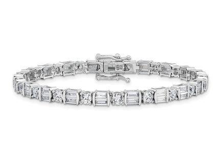 Sterling Silver Bracelets Style QSH124 - Classique Jewelry Inc.