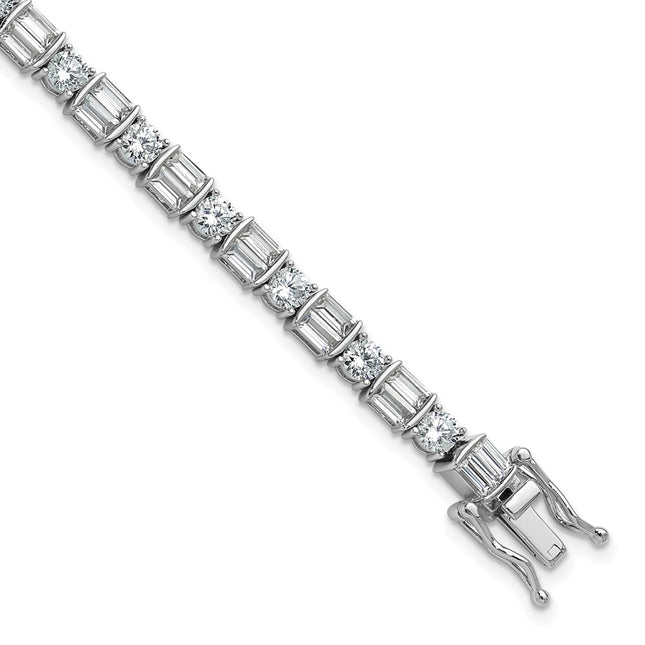 Sterling Silver Bracelets Style QSH124 - Classique Jewelry Inc.