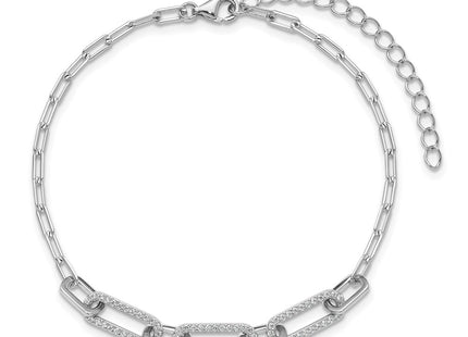 Sterling Silver Bracelets Style QSH125 - Classique Jewelry Inc.