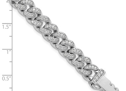 Sterling Silver Bracelets Style QSH127 - Classique Jewelry Inc.