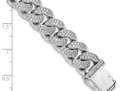 Sterling Silver Bracelets Style QSH128 - Classique Jewelry Inc.