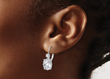 Sterling Silver Earrings Style QSH130 - Classique Jewelry Inc.