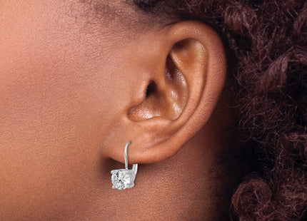 Sterling Silver Earrings Style QSH133 - Classique Jewelry Inc.