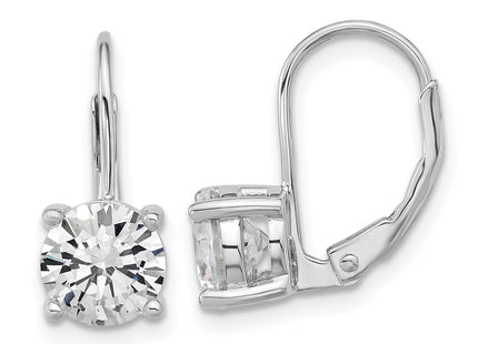 Sterling Silver Earrings Style QSH133 - Classique Jewelry Inc.