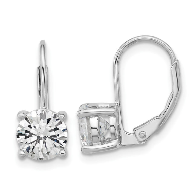 Sterling Silver Earrings Style QSH133 - Classique Jewelry Inc.