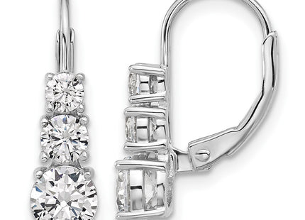 Sterling Silver Earrings Style QSH135 - Classique Jewelry Inc.