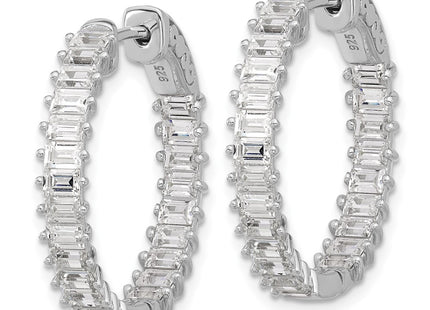 Sterling Silver Earrings Style QSH137 - Classique Jewelry Inc.