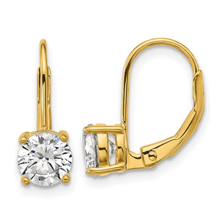 Sterling Silver Earrings Style QSH139Y - Classique Jewelry Inc.