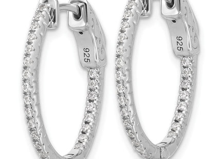 Sterling Silver Earrings Style QSH140 - Classique Jewelry Inc.