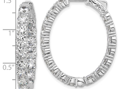 Sterling Silver Earrings Style QSH141 - Classique Jewelry Inc.