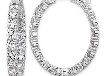 Sterling Silver Earrings Style QSH141 - Classique Jewelry Inc.