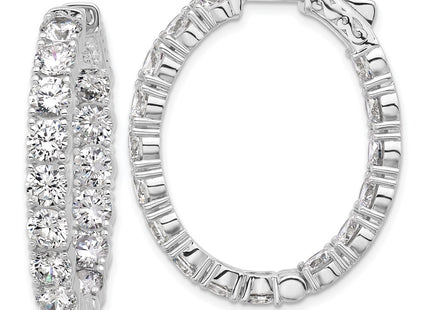 Sterling Silver Earrings Style QSH143 - Classique Jewelry Inc.