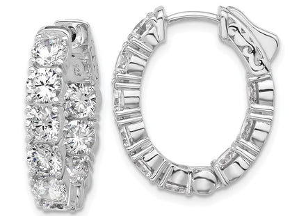 Sterling Silver Earrings Style QSH144 - Classique Jewelry Inc.