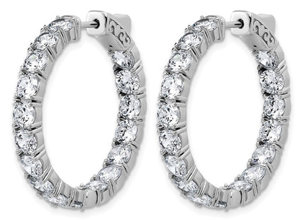 Sterling Silver Earrings Style QSH145 - Classique Jewelry Inc.