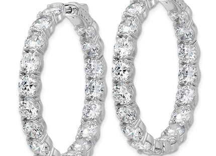 Sterling Silver Earrings Style QSH147 - Classique Jewelry Inc.