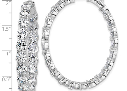 Sterling Silver Earrings Style QSH148 - Classique Jewelry Inc.