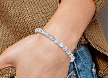 Sterling Silver Bracelets Style QSH155 - Classique Jewelry Inc.