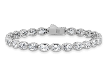 Sterling Silver Bracelets Style QSH155 - Classique Jewelry Inc.