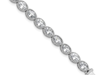 Sterling Silver Bracelets Style QSH155 - Classique Jewelry Inc.