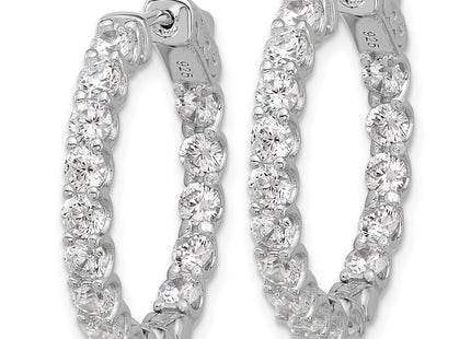 Sterling Silver Earrings Style QSH159 - Classique Jewelry Inc.