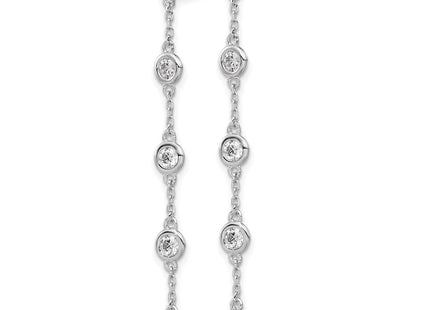 Sterling Silver Earrings Style QSH171 - Classique Jewelry Inc.