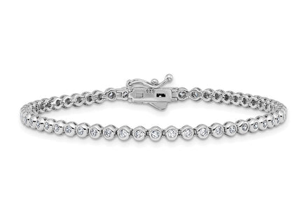 Sterling Silver Bracelets Style QSH172 - Classique Jewelry Inc.