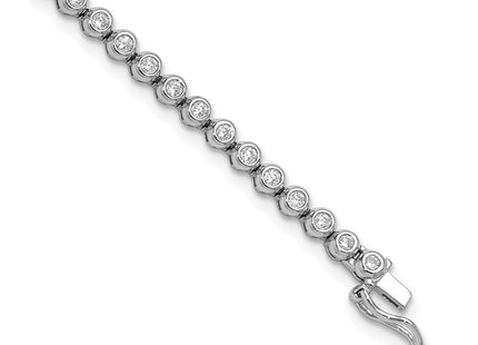 Sterling Silver Bracelets Style QSH172 - Classique Jewelry Inc.