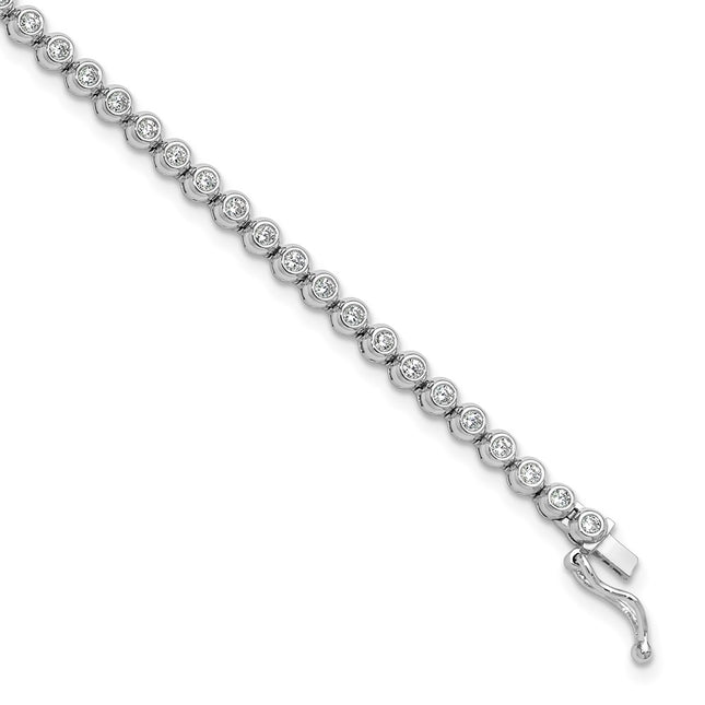 Sterling Silver Bracelets Style QSH172 - Classique Jewelry Inc.