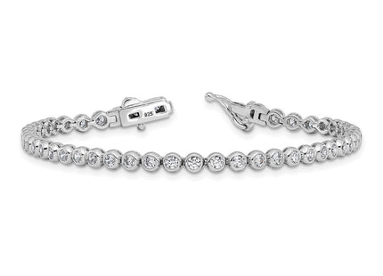 Sterling Silver Bracelets Style QSH174 - Classique Jewelry Inc.