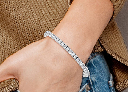 Sterling Silver Bracelets Style QSH185 - Classique Jewelry Inc.