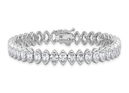 Sterling Silver Bracelets Style QSH187 - Classique Jewelry Inc.