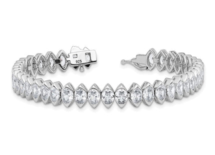 Sterling Silver Bracelets Style QSH187 - Classique Jewelry Inc.