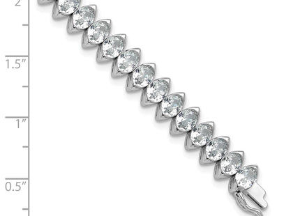 Sterling Silver Bracelets Style QSH187 - Classique Jewelry Inc.