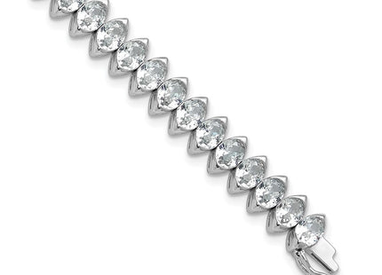 Sterling Silver Bracelets Style QSH187 - Classique Jewelry Inc.