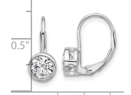 Sterling Silver Earrings Style QSH188 - Classique Jewelry Inc.