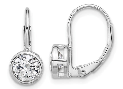 Sterling Silver Earrings Style QSH188 - Classique Jewelry Inc.