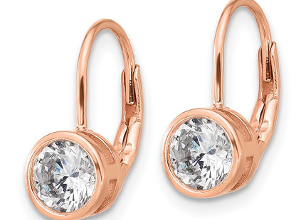 Sterling Silver Earrings Style QSH188P - Classique Jewelry Inc.