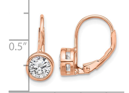 Sterling Silver Earrings Style QSH188P - Classique Jewelry Inc.