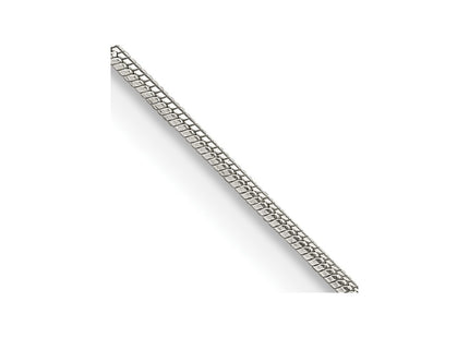 Sterling silver snake link chain